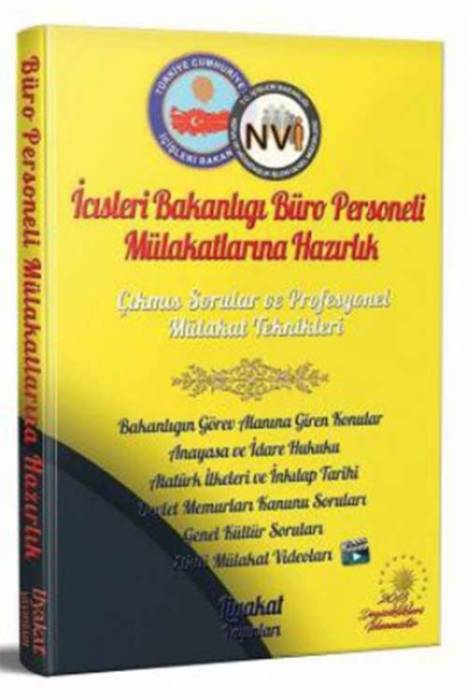 Liyakat İçişleri Bakanlığı Büro Personeli Mülakatlarına Hazırlık Liyakat Yayıncılık