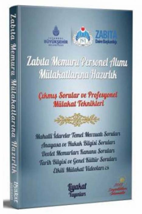 Liyakat Zabıta Memuru Personel Alımı Mülakatlarına Hazırlık Çıkmış Sorular Liyakat Yayıncılık