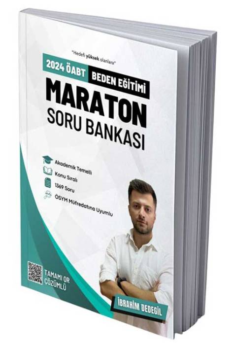 2024 KPSS ÖABT Beden Eğitimi Soru Bankası Maraton Yazarların Kendi Yayınları