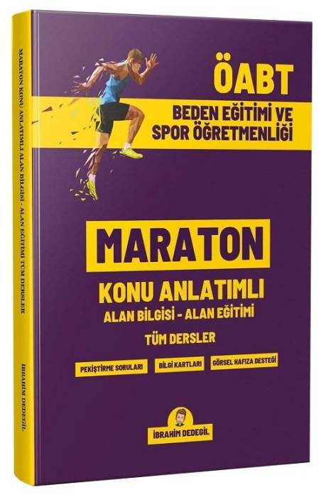 Maraton BESYO ÖABT Beden Eğitimi Konu Anlatımlı - İbrahim Dedegil Maraton BESYO Yayınları