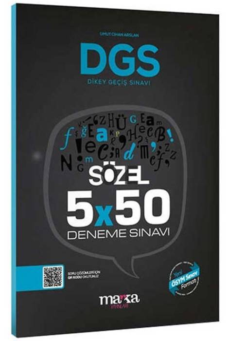 2024 DGS Sözel 5x50 Deneme Sınavı Tamamı PDF Çözümlü Açıklanan Yeni Müfredat