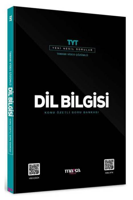 2024 TYT Dil Bilgisi Konu Özetli Yeni Nesil Soru Bankası Tamamı Video Çözümlü Marka Yayınları