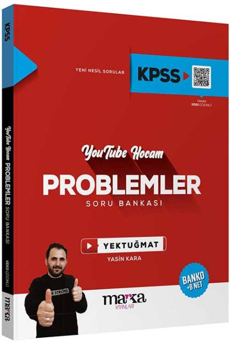 2024 KPSS Youtube Hocam Problemler Soru Bankası Video Çözümlü Marka Yayınları