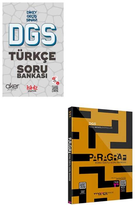 Marka ve İsem Yayıncılık DGS Türkçe-Paragraf Soru Seti