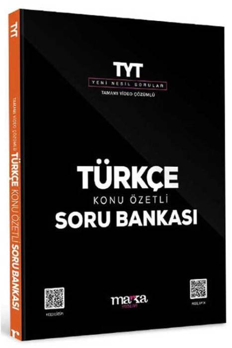 2024 TYT Türkçe Konu Özetli Soru Bankası Tamamı Video Çözümlü Marka Yayınları