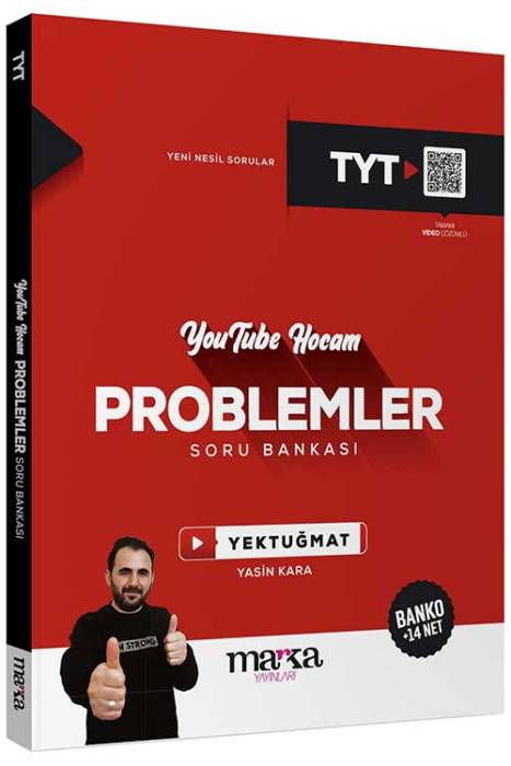 2024 YKS TYT Youtube Hocan Problemler Soru Bankası Video Çözümlü Marka Yayınları