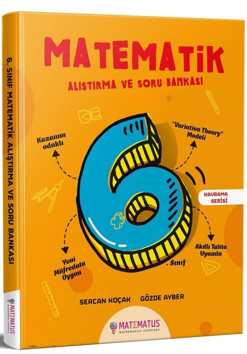 Matematus 6. Sınıf Matematik Alıştırma ve Soru Bankası Matematus Yayınları