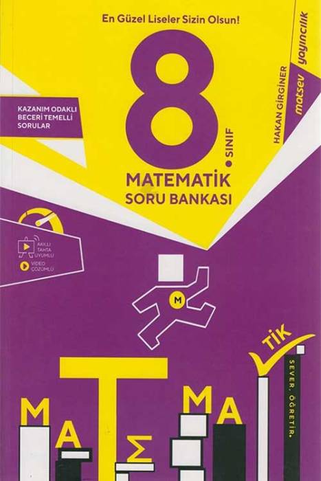 Matsev 8. Sınıf Matematik Soru Bankası Matsev Yayıncılık