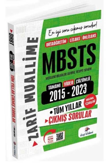 MBSTS Çıkmış Sorular Video Çözümlü Dizgi Kitap Yayınları