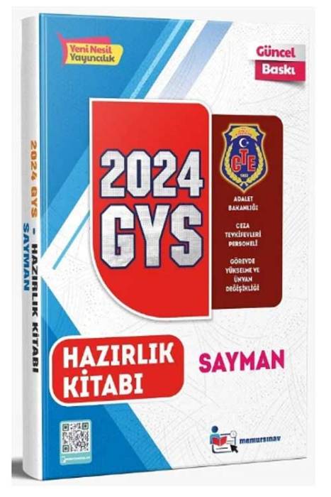 2024 Adalet Bakanlığı CTE Sayman Hazırlık Kitabı Memur Sınav Yayınları