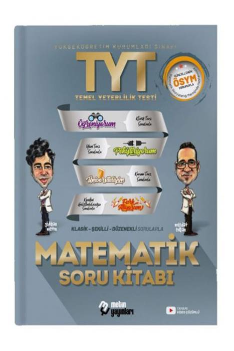 Metin 2021 TYT Matematik Soru Kitabı Metin Yayınları