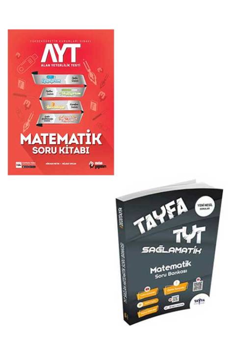 Metin ve Tayfa Yayınları TYT-AYT Matematik Soru Bankası Seti