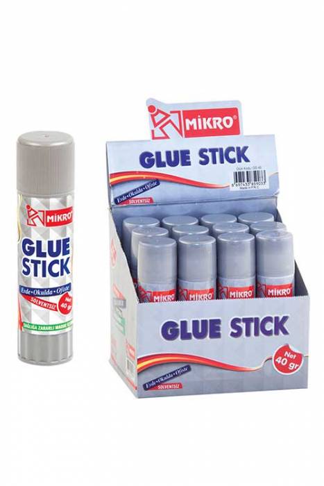 Mikro Glue Stick Yapıştırıcı 40 gram Solventsiz