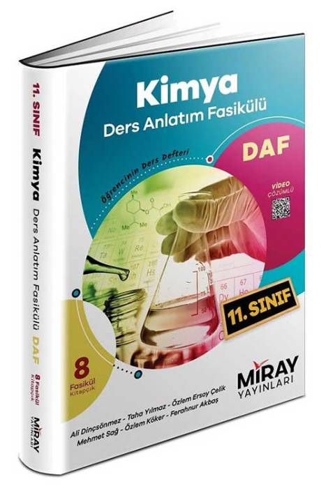 Miray 11. Sınıf Kimya DAF Ders Anlatım Fasikülü Miray Yayınları