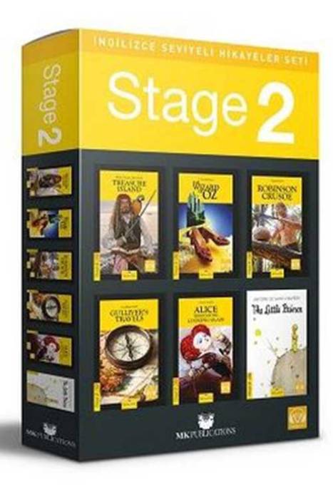 Mk Publications İngilizce Hikaye Seti Stage 2 (6 Kitap Takım)Mk Publications Yayınları