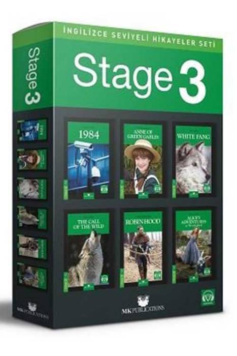 Mk Publications İngilizce Hikaye Seti Stage 3 (6 Kitap Takım) Mk Publications Yayınları