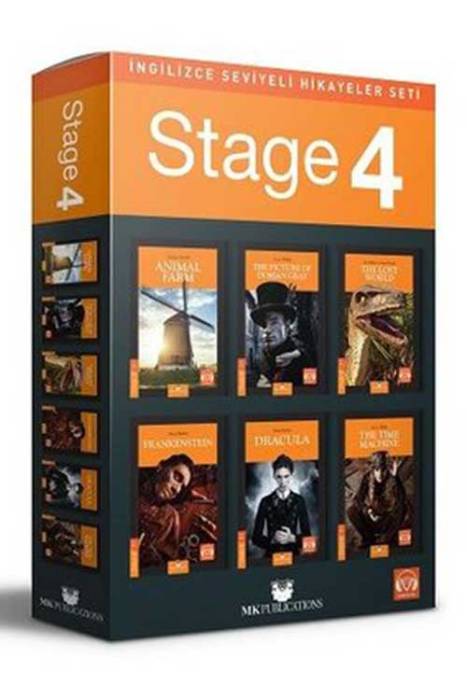 MK Publications İngilizce Hikaye Seti Stage 4 (6 Kitap Takım) MK Publications Yayınları