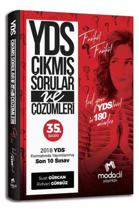 Modadil YDS Fasikül Fakiskül Çıkmış Son 10 Sınav ve Çözümleri Modadil Yayınları