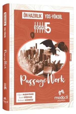 Modadil YDS YÖKDİL Ön Hazırlık Passagework Seviye 5 Modadil Yayınları