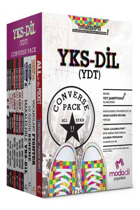 Modadil YKSDİL YDT Converse Pack 11 li Set Modadil Yayınları