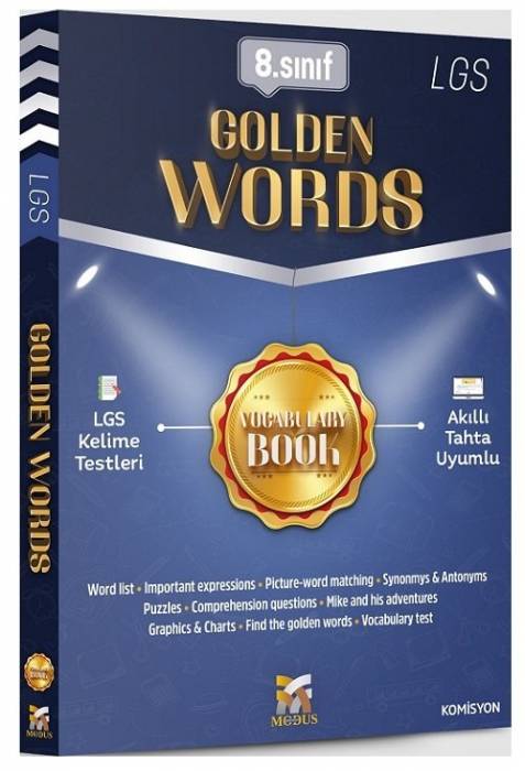 Modus 8. Sınıf LGS İngilizce Golden Words İngilizce Kelimeler Soru Bankası Modus Yayınları