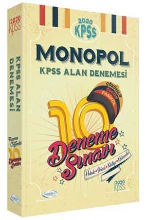 Monopol 2020 KPSS A Grubu Tamamı Çözümlü Fasikül 10 Deneme Monopol Yayınları