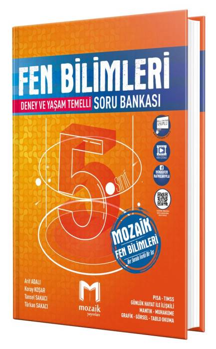 5. Sınıf Fen Bilimleri Soru Bankası Mozaik Yayınları