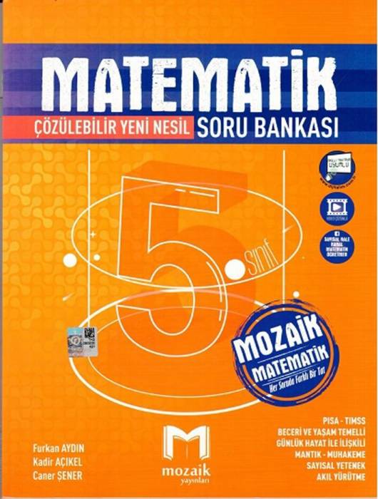 Mozaik 5. Sınıf Matematik Soru Bankası Mozaik Yayınları