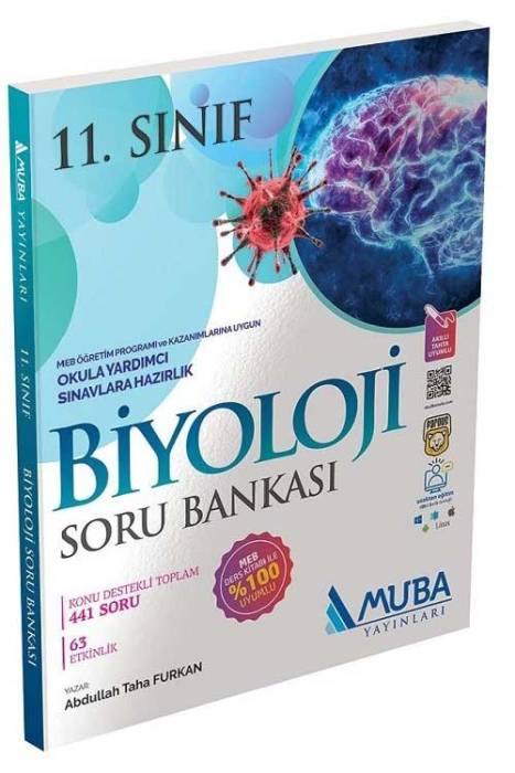 Muba 11. Sınıf Biyoloji Soru Bankası Muba Yayınları