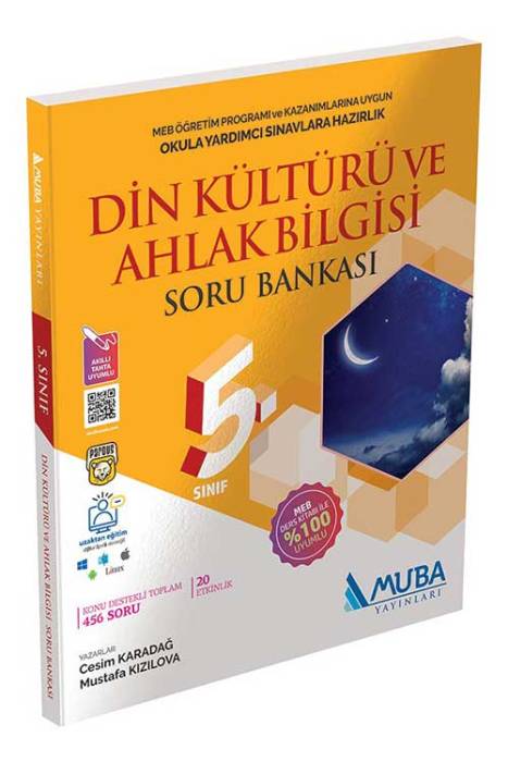 Muba 5. Sınıf Din Kültürü ve Ahlak Bilgisi Soru Bankası Muba Yayınları