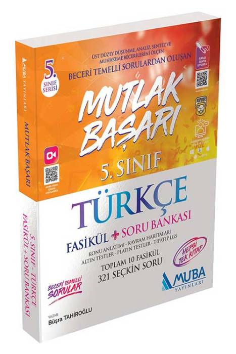 Muba 5. Sınıf Türkçe Mutlak Başarı Fasikül+Soru Bankası Muba Yayınları