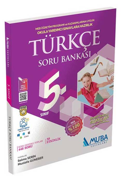 Muba 5. Sınıf Türkçe Soru Bankası Muba Yayınları