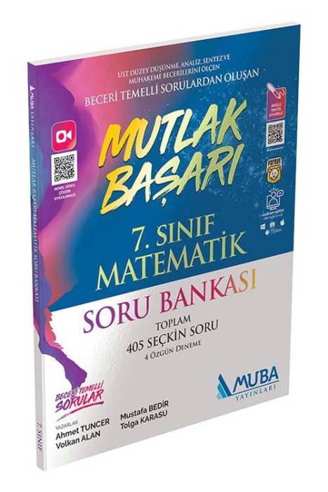 Muba 7. Sınıf Matematik Mutlak Başarı Soru Bankası Muba Yayınları