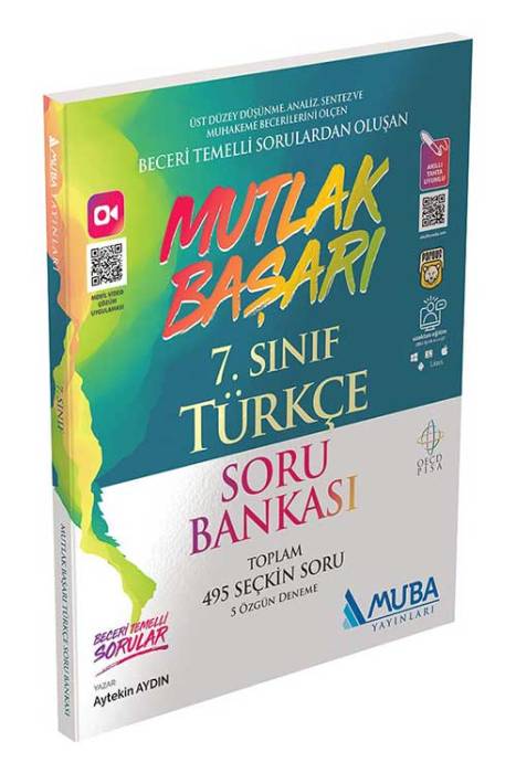 Muba 7. Sınıf Türkçe Mutlak Başarı Soru Bankası Muba Yayınları