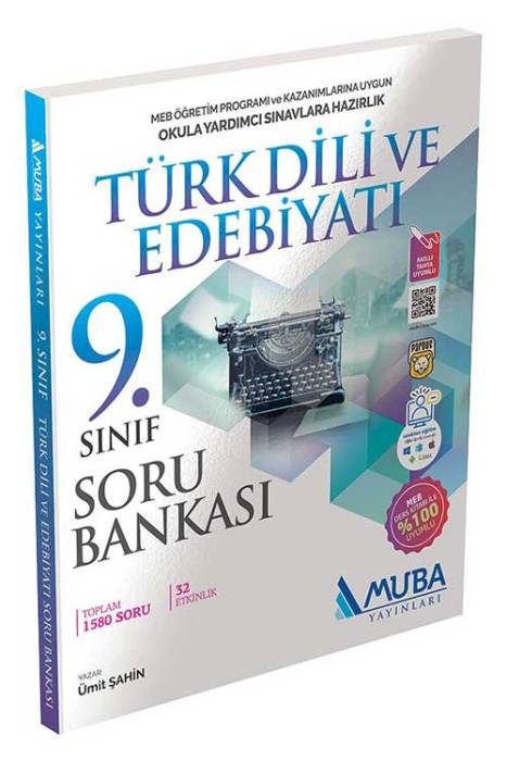 Muba 9. Sınıf Türk Dili ve Edebiyatı Soru Bankası Muba Yayınları