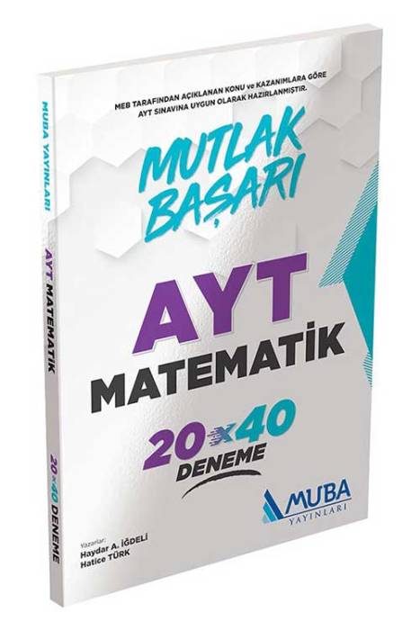Muba Mutlak Başarı AYT Matematik 20X40 Deneme Muba Yayınları