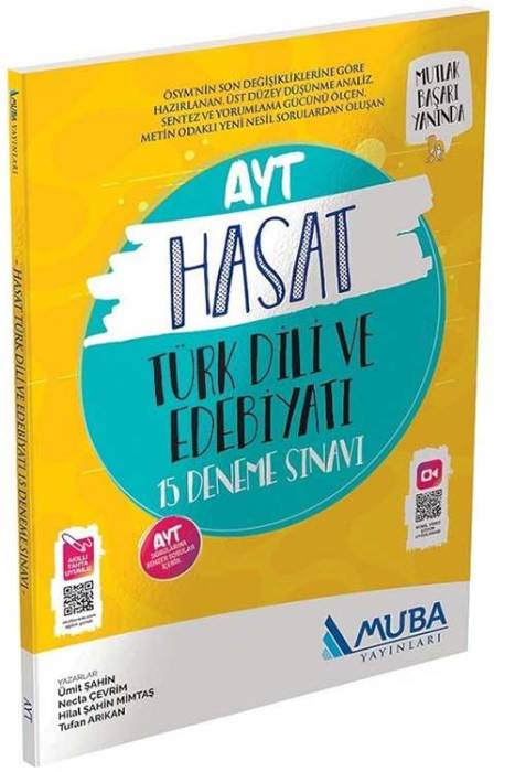 Muba YKS AYT Türk Dili ve Edebiyatı Hasat 15 li Deneme Muba Yayınları