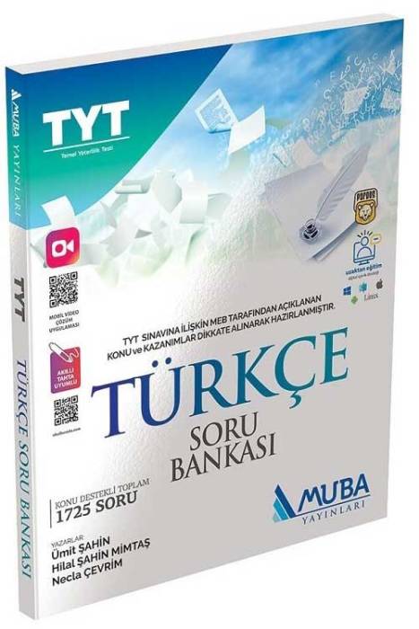 Muba YKS TYT Türkçe Soru Bankası Muba Yayınları