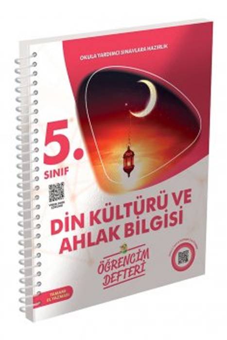 Murat 5.Sınıf Din Kültürü ve Ahlak Bilgisi Öğrencim Defteri Murat Yayınları