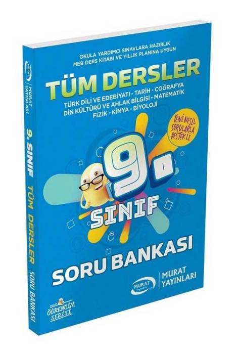 Murat 9. Sınıf Tüm Dersler Soru Bankası Murat Yayınları