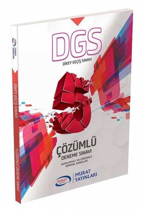 Murat DGS Çözümlü 5 Deneme Murat Yayınları