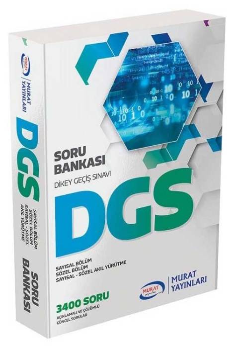 Murat DGS Soru Bankası Tek Kitap Soru Murat Yayınları