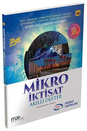 Murat Mikro İktisat Akıllı Defter - 1398 Murat Yayınları