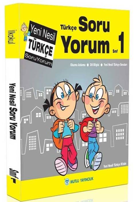 Mutlu 1. Sınıf Türkçe Soru Yorum Mutlu Yayınları