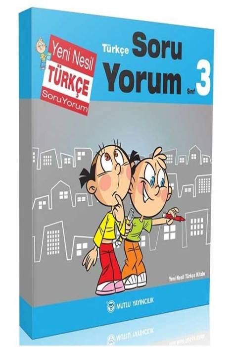 Mutlu 3. Sınıf Türkçe Soru Yorum Soru Bankası Mutlu Yayınları