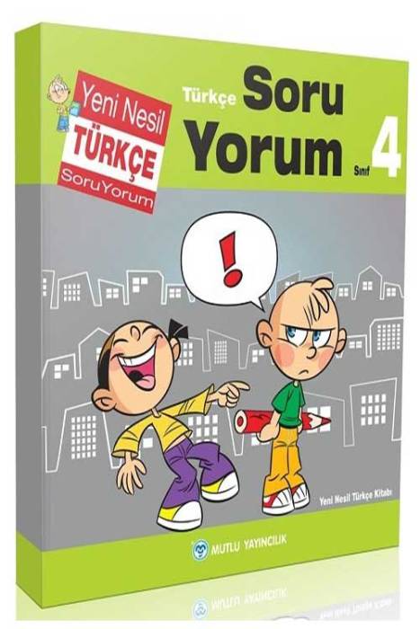 Mutlu 4. Sınıf Türkçe Soru Yorum Soru Bankası Mutlu Yayınları