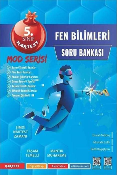 Nartest 5. Sınıf Fen Bilimleri Mod Serisi Soru Bankası Nartest Yayınları