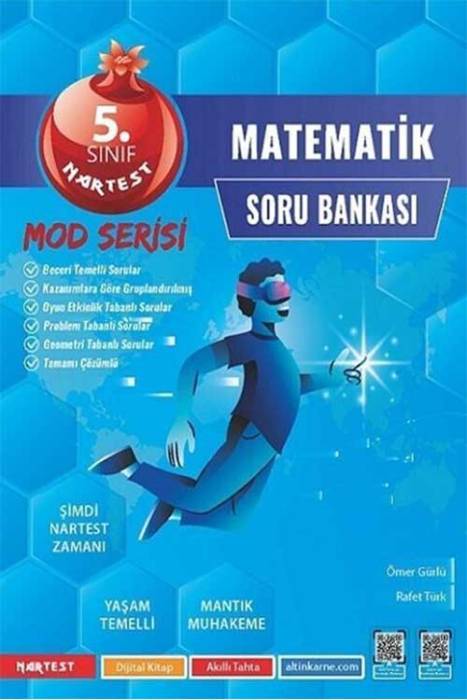 Nartest 5. Sınıf Matematik Mod Serisi Soru Bankası Nartest Yayınları