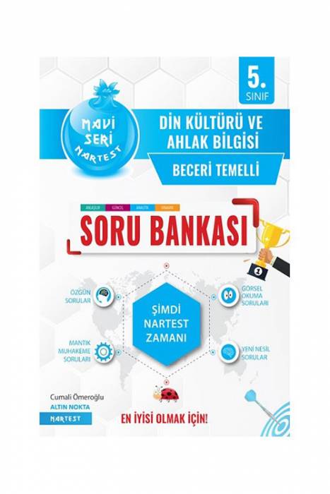 Nartest 5. Sınıf Mavi Din Kültürü Soru Bankası Nartest Yayınları