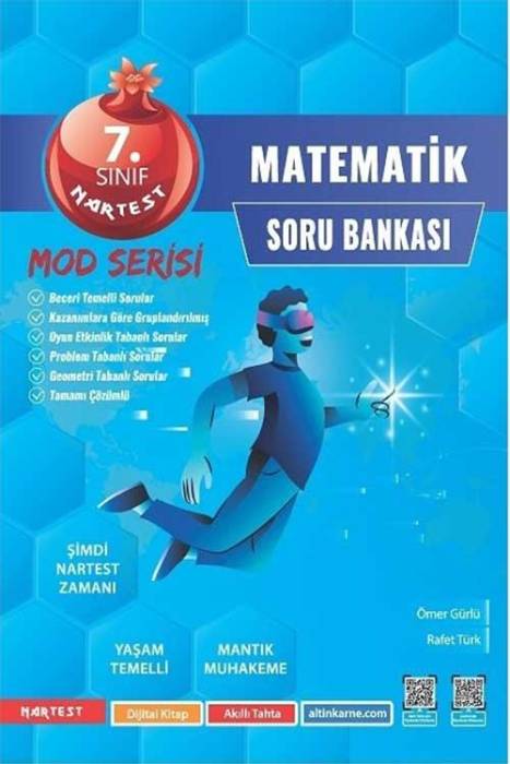 Nartest 7. Sınıf Matematik Mod Serisi Soru Bankası Nartest Yayınları